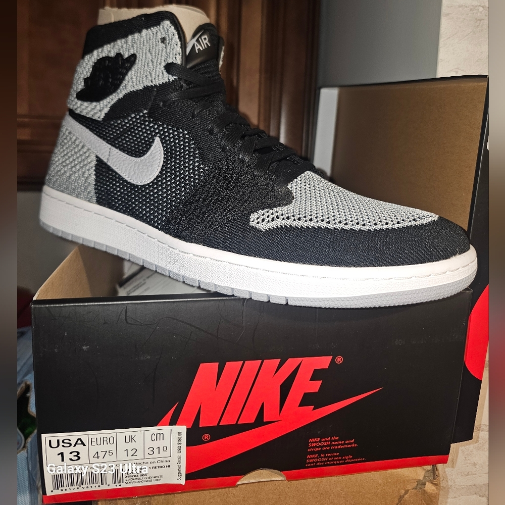 Size 12 - Air Jordan 1 Retro OG Flyknit High Shadow